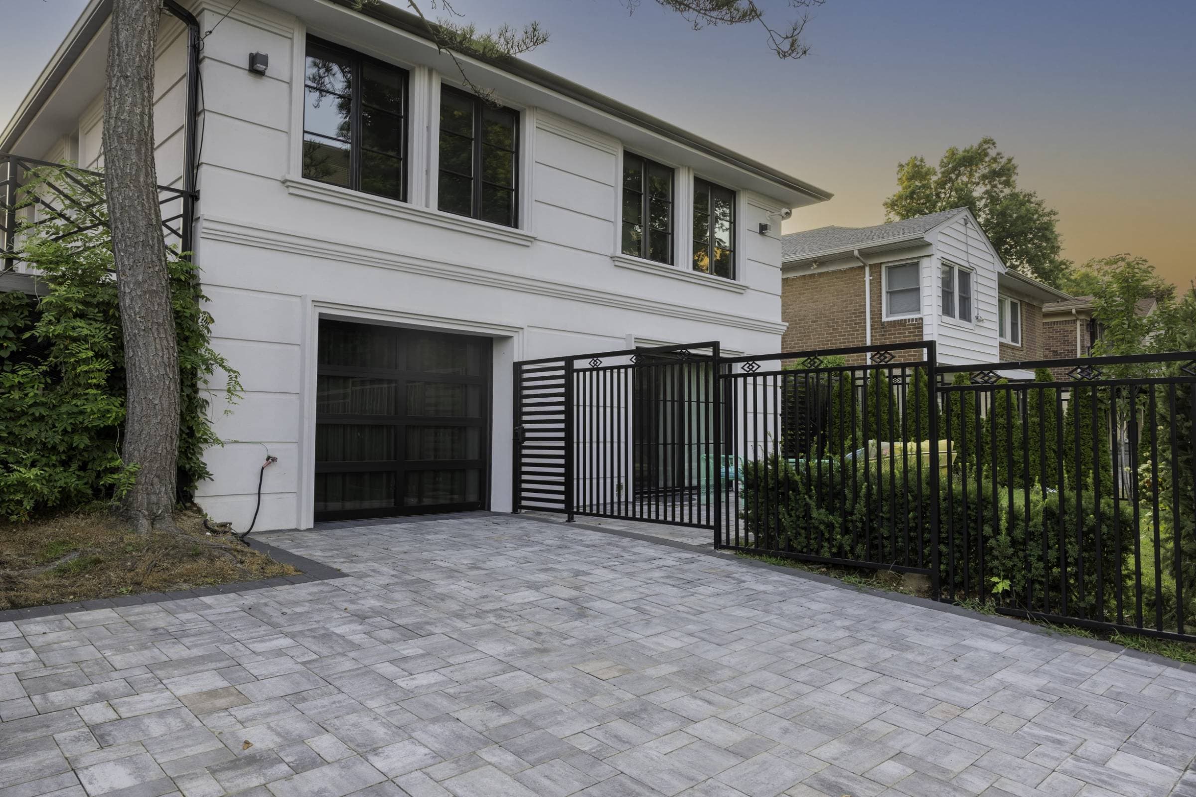 Main Entrance and Driveway
